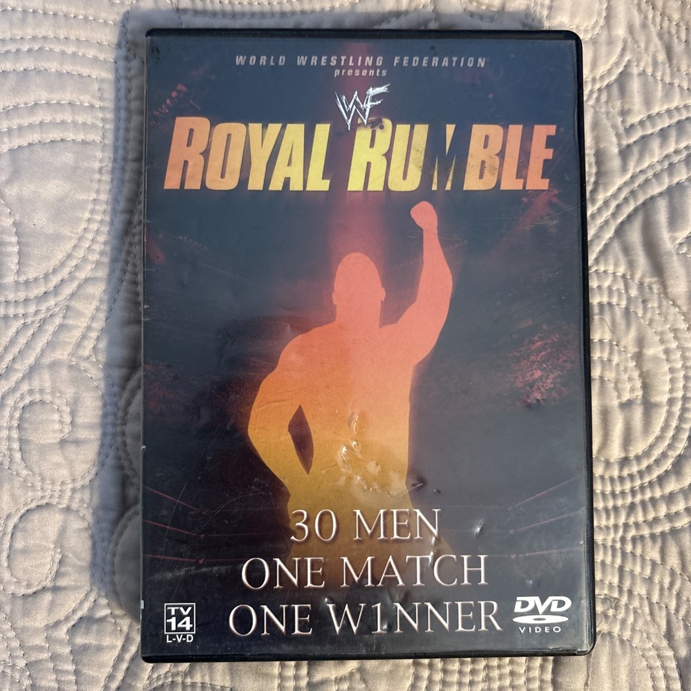 DVD WWF Royal Rumble 2002 30 Men Match Winner Wrestling Undertaker, Triple H